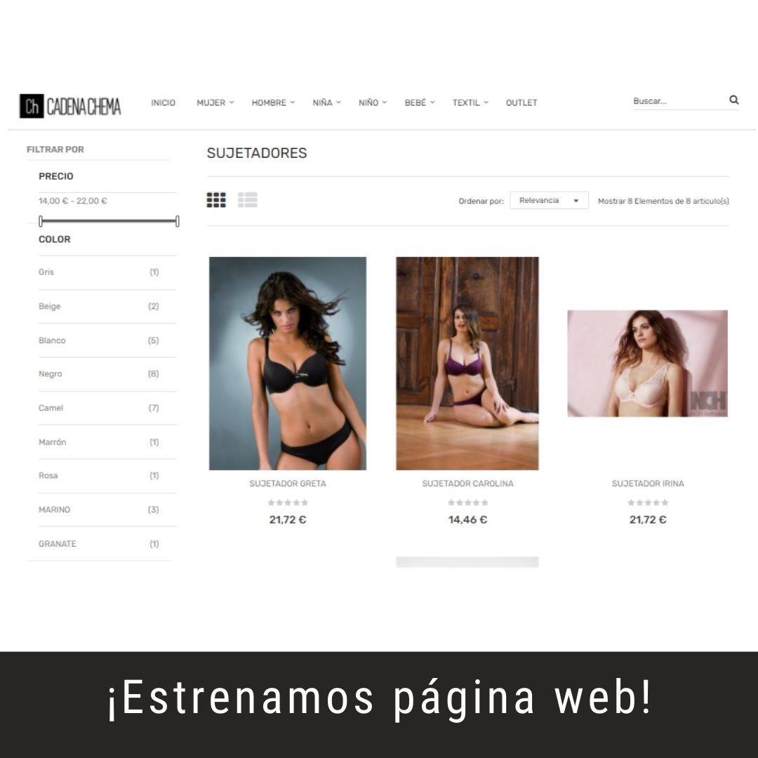 ¡Estrenamos tienda online!