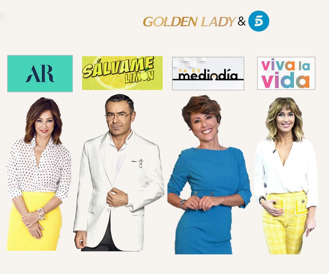 ¡Medias Golden Lady en Telecinco!